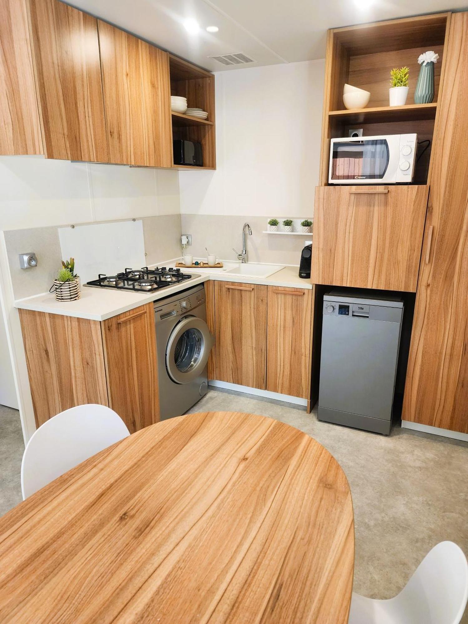 Mobil Homes Vacances Гримо Экстерьер фото