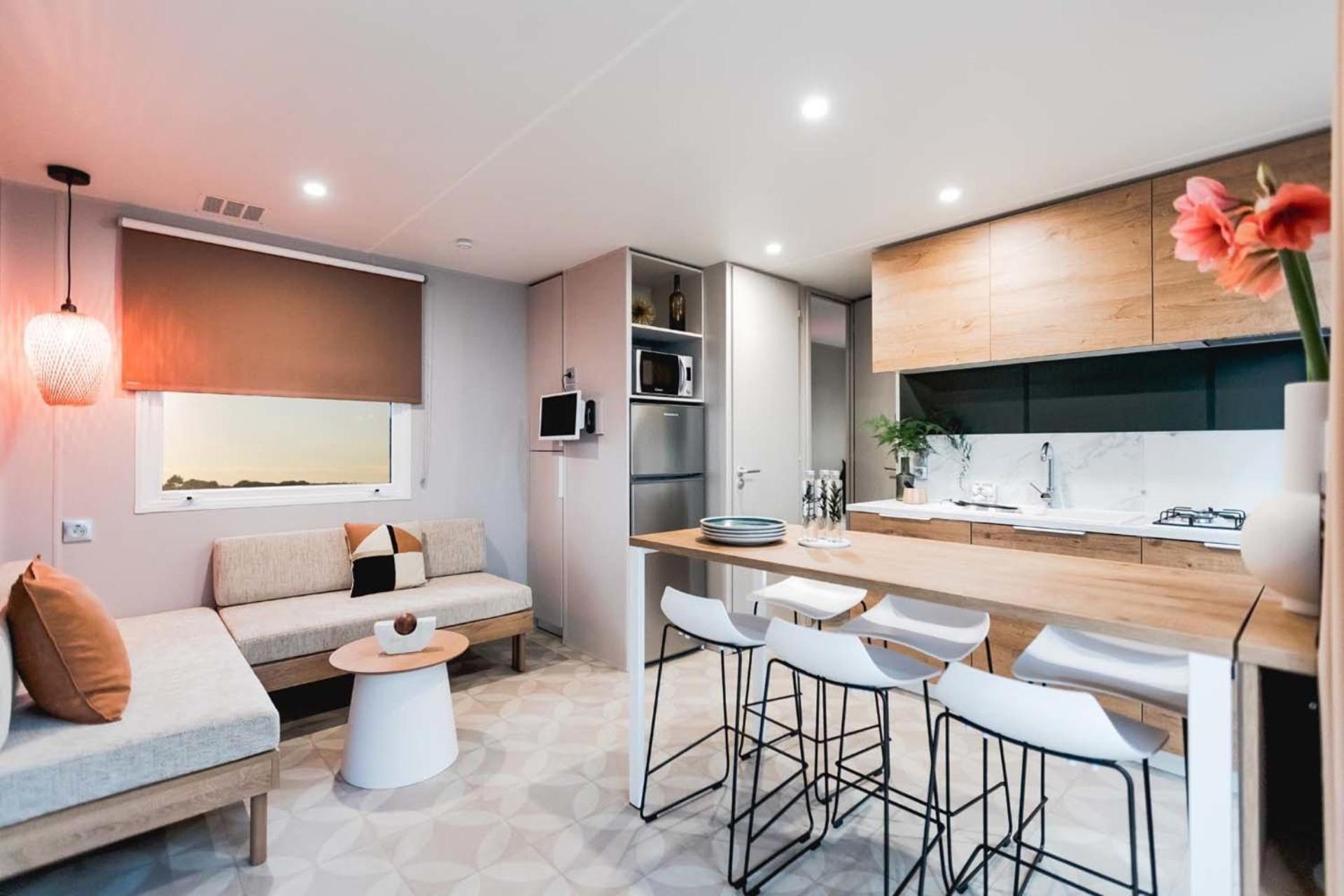 Mobil Homes Vacances Гримо Экстерьер фото